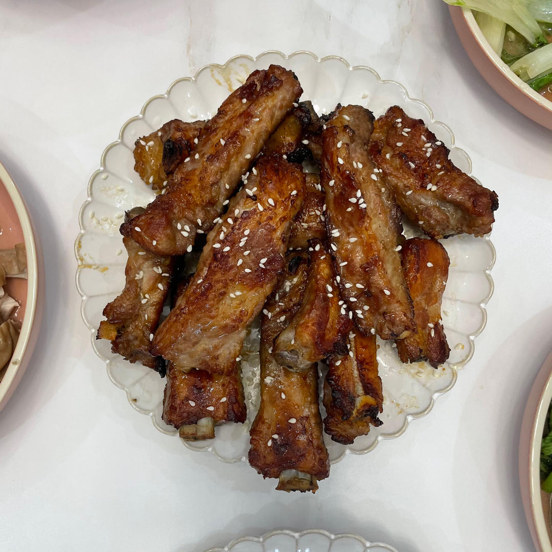 蒜香烤排骨（烤箱版）