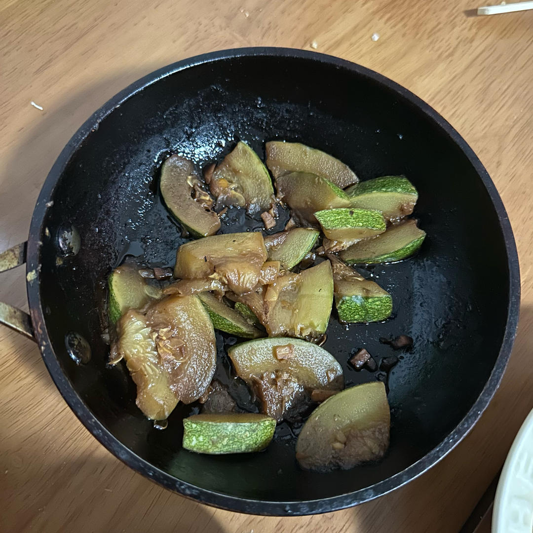 酱炒嫩南瓜