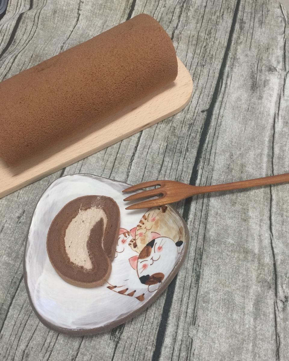 咸摩卡奶油卷/完美毛巾面技巧+回味无穷摩卡配方/烘焙视频蛋糕篇9「中卷」