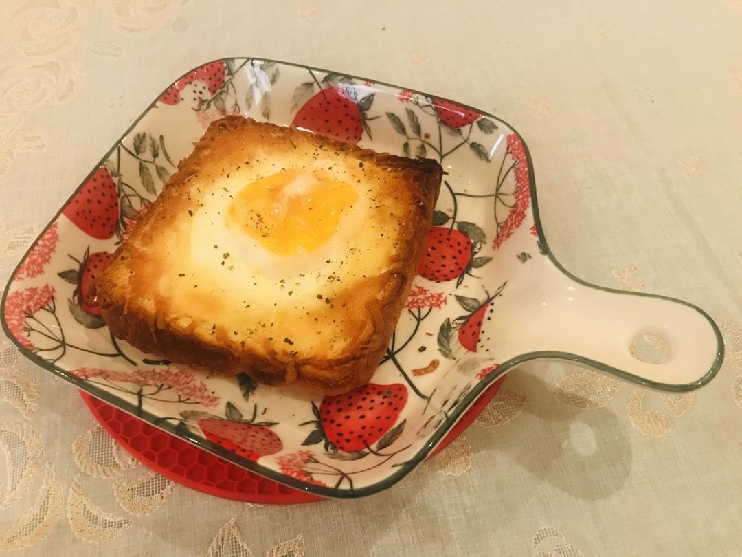 芝士鸡蛋爆浆吐司
