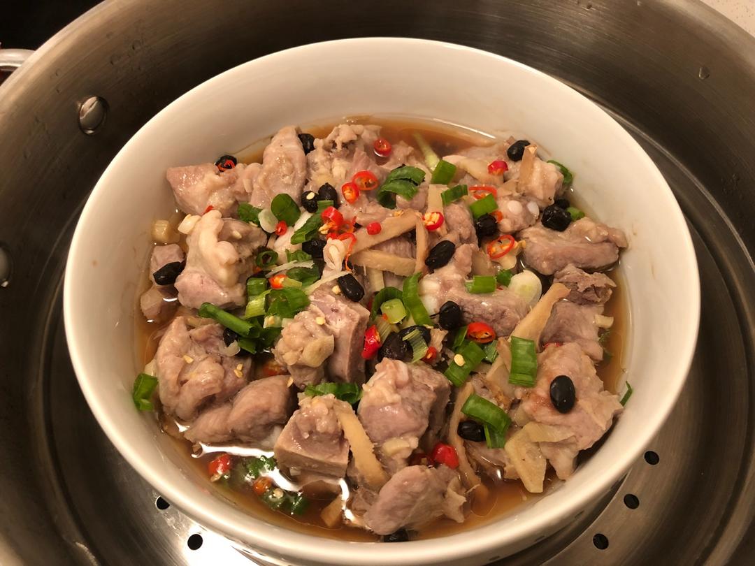 豆豉蒸鸡翅
