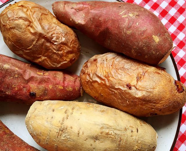 冬日☀️最爱冒着热气的烤红薯🍠(空气炸锅版)的做法