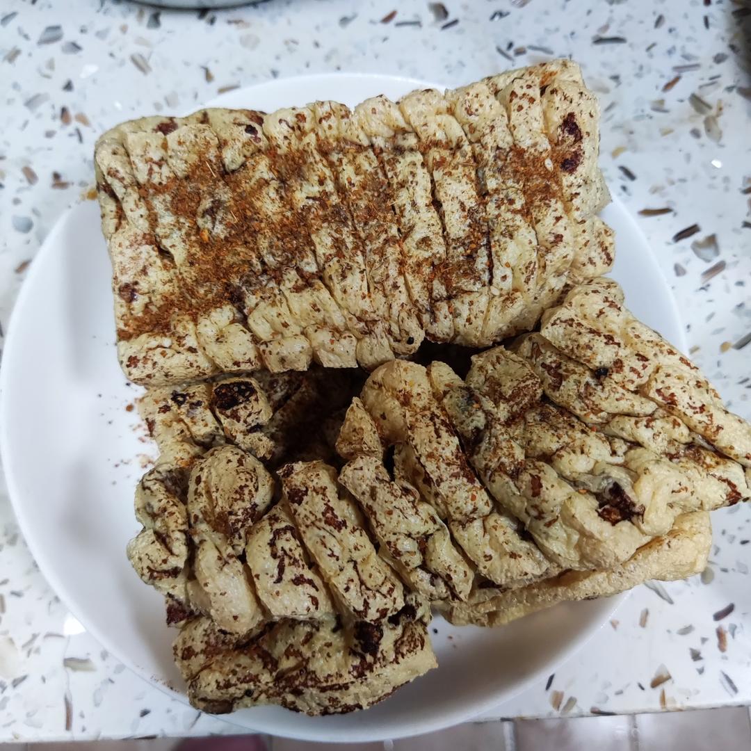 烤兰花干——烧烤店的味道