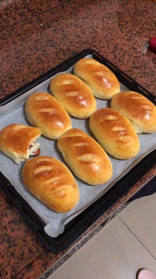 超柔软-热狗面包