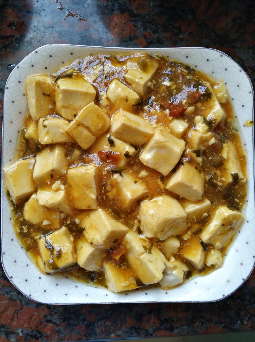 红烧豆腐