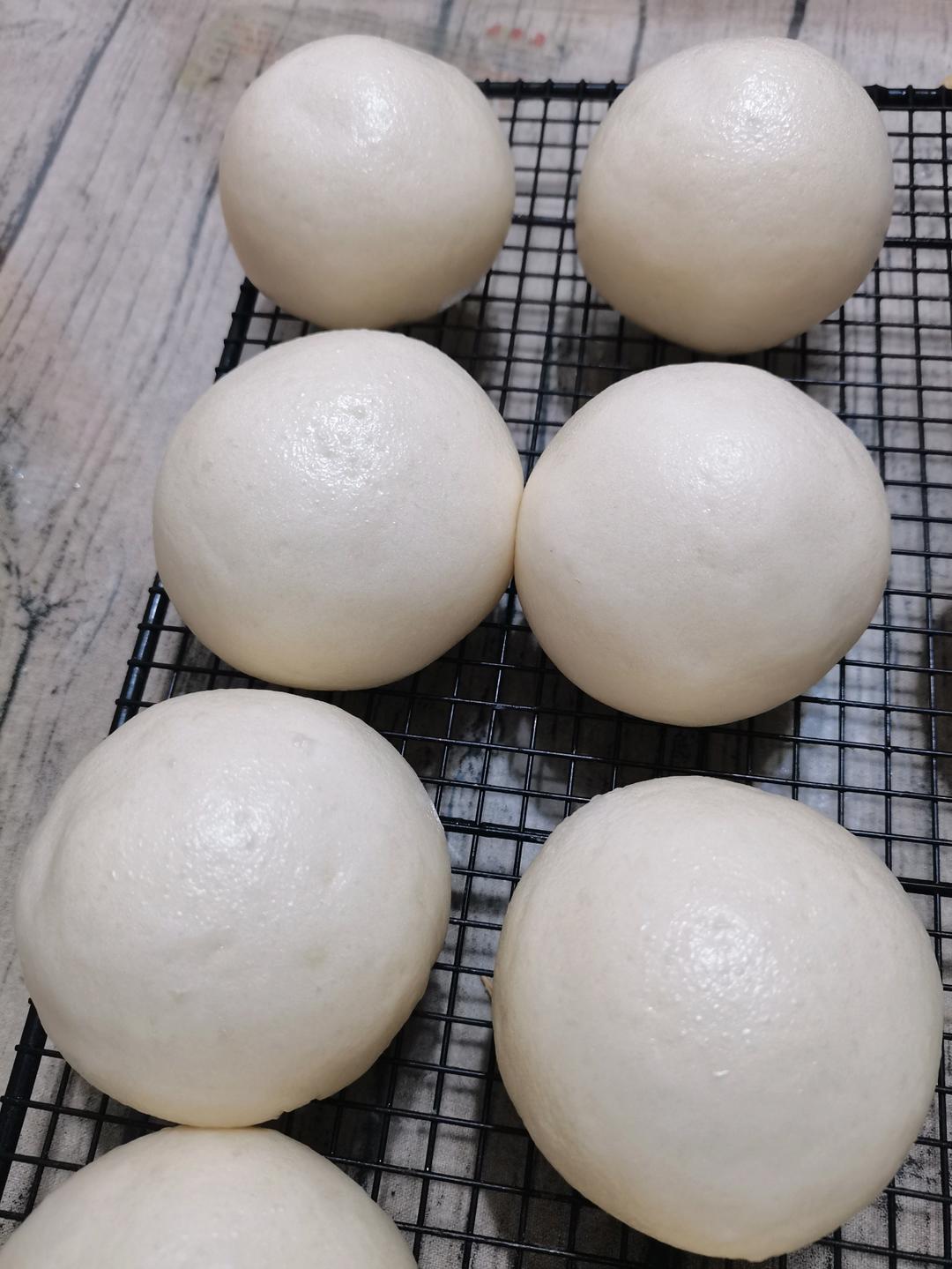 超好吃有豆豆的豆沙包，一次发酵（红豆包）