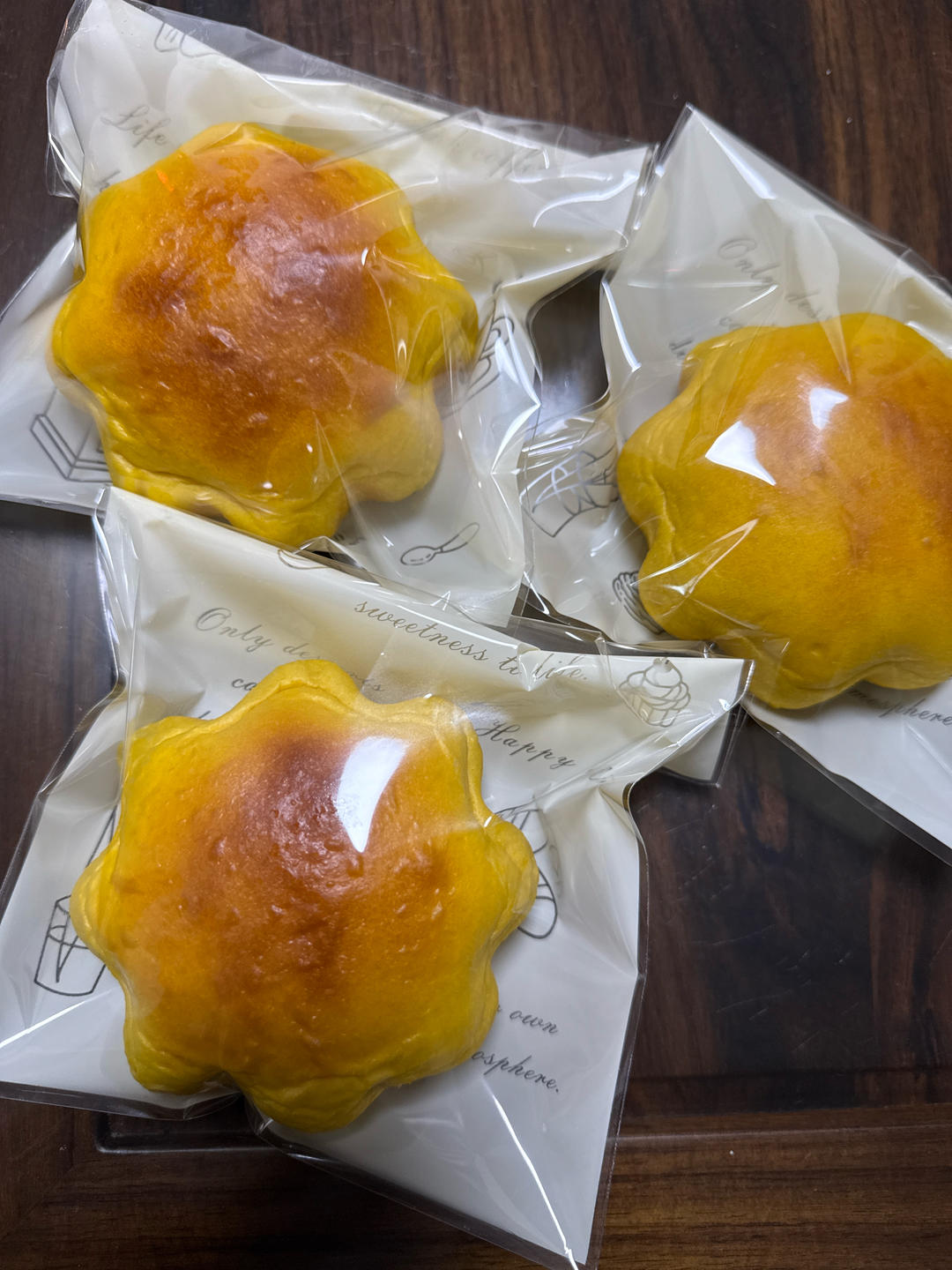 金灿灿南瓜星星面包