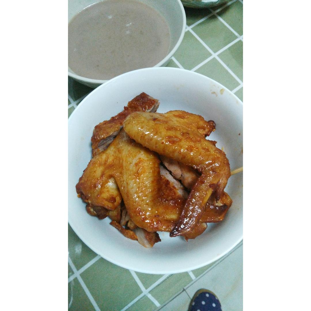奥尔良烤鸡腿