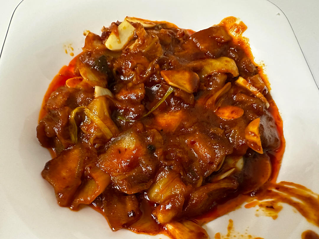 秘制泡菜炒五花肉