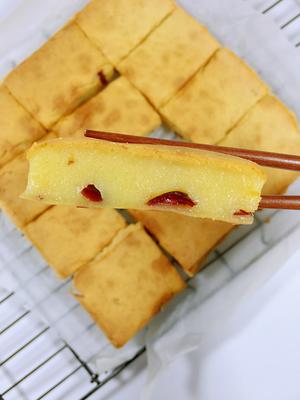 网红小吃·蔓越莓烤年糕的做法 步骤14