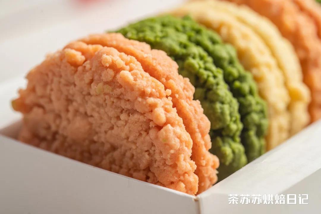 【酥粒沙布列】韩国网红曲奇,新年伴手礼私房爆款的做法