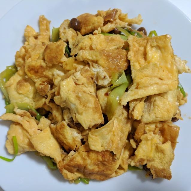 大酱炒鸡蛋（超级下饭菜）