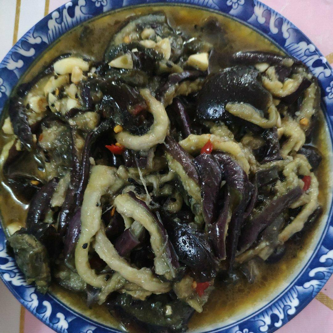 皮蛋蒜泥茄子