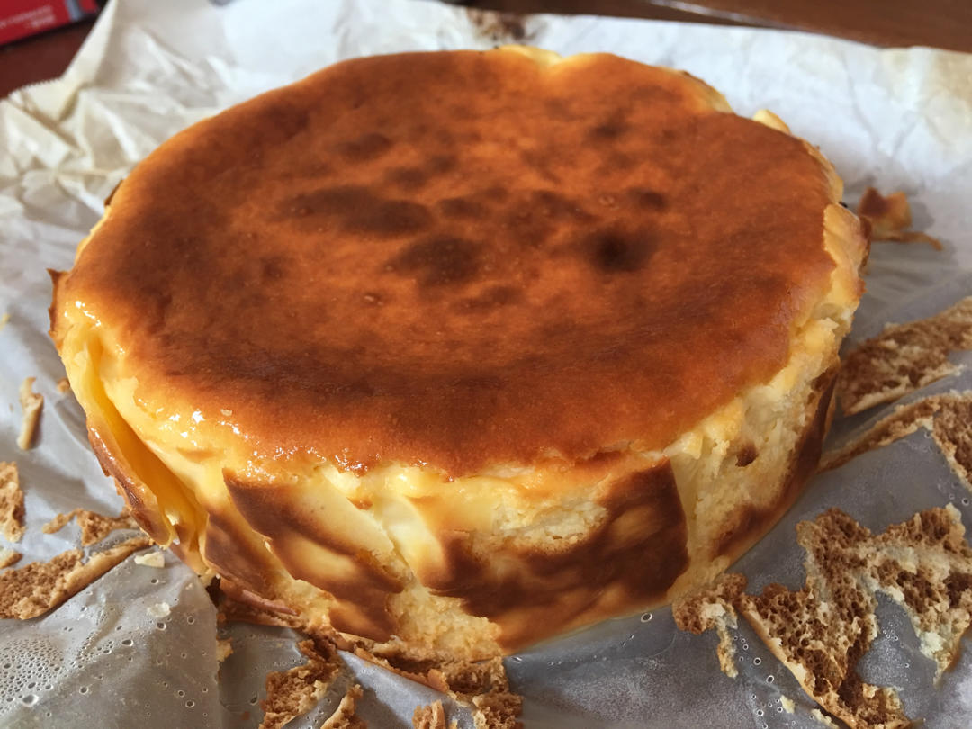 巴斯克芝士蛋糕『最简单的蛋糕』零失败🔥芝士控