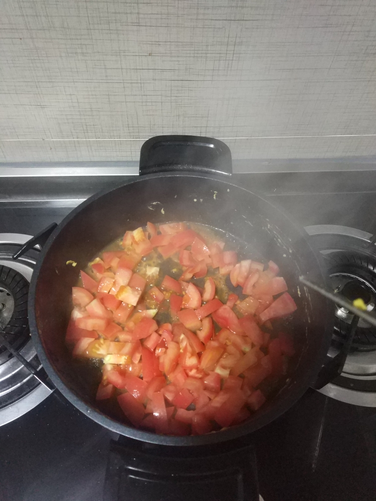 【黑暗单人】番茄打卤——“面”的做法 步骤5
