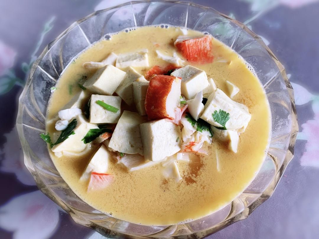 黄金豆腐煲