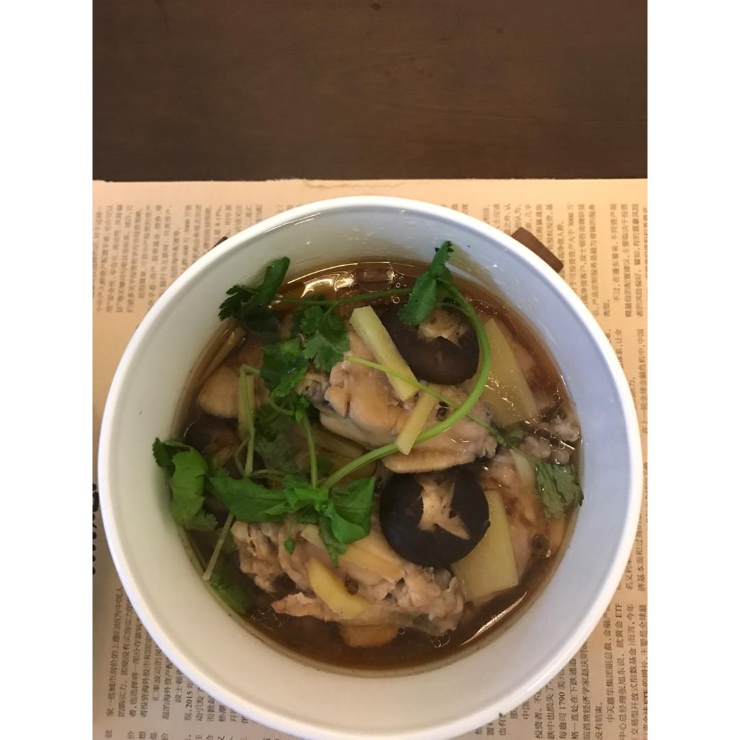 香菇蒸鸡翅