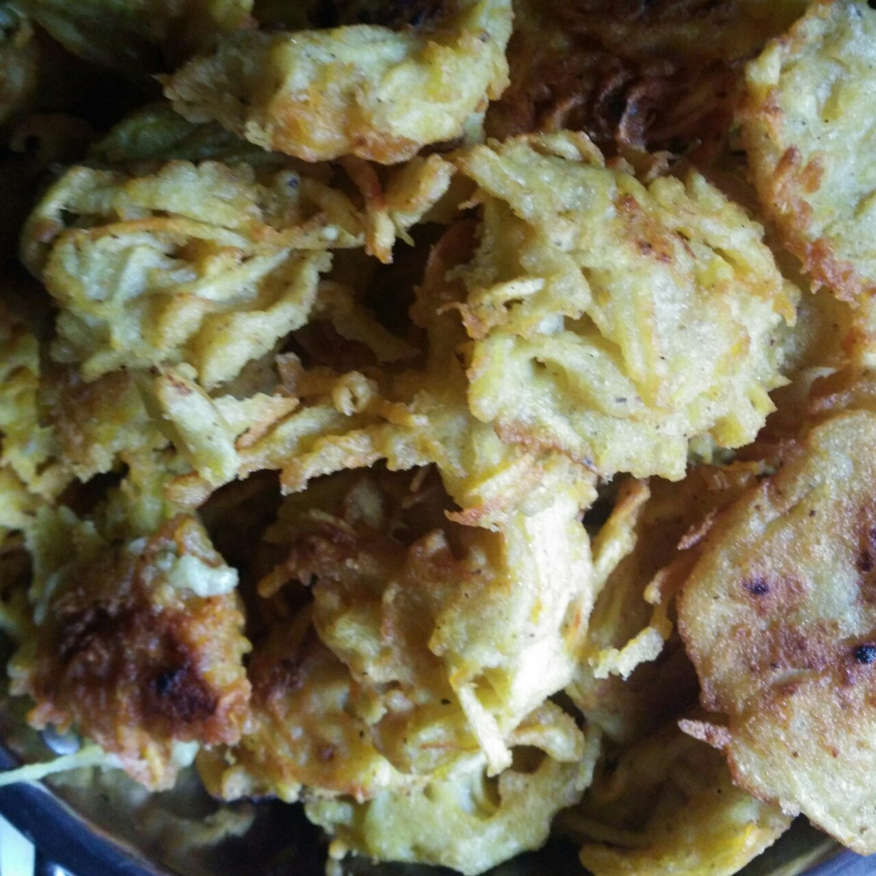 冰岛罂粟做的炸鸡蛋面泡