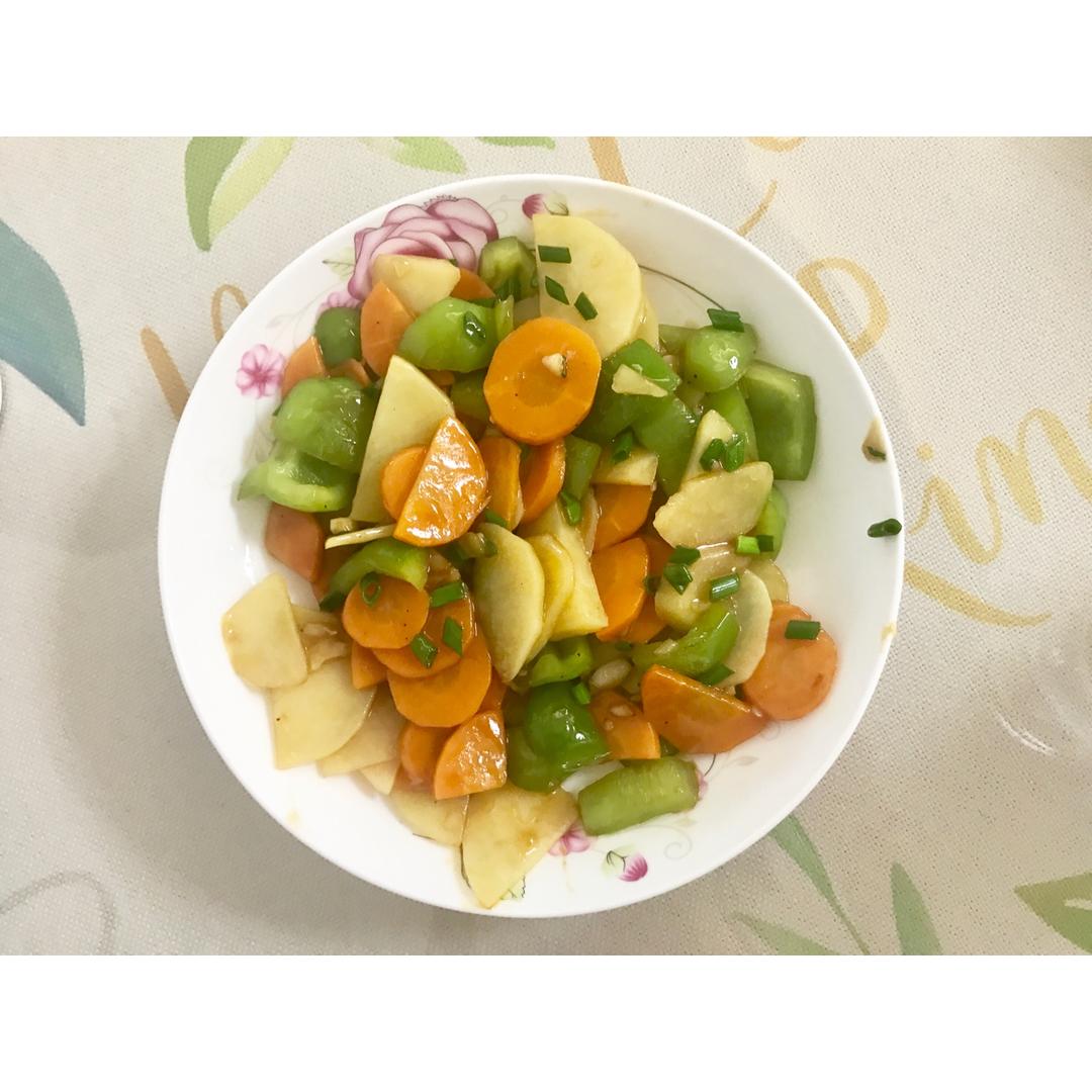素炒三样