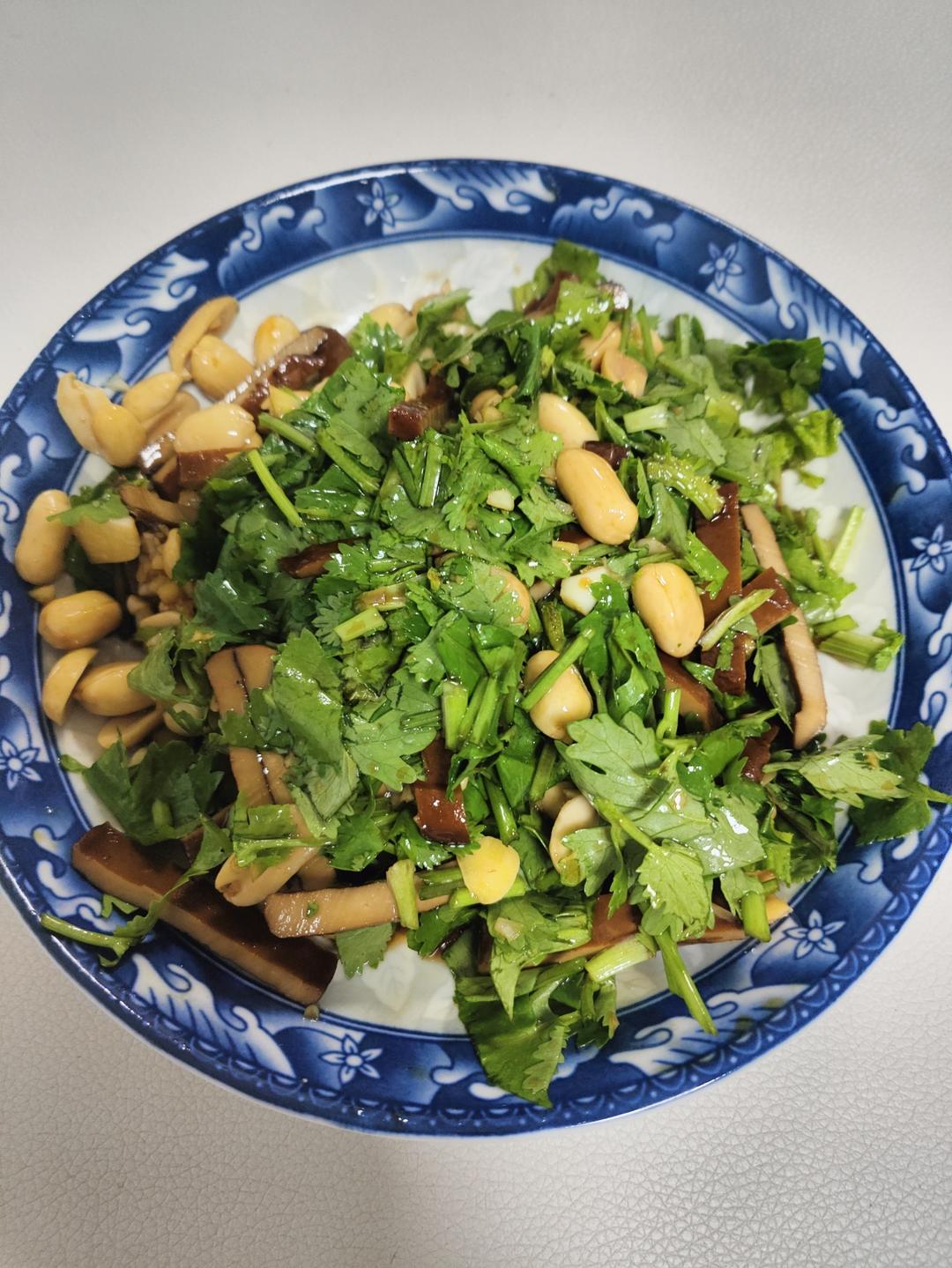 香菜拌豆干
