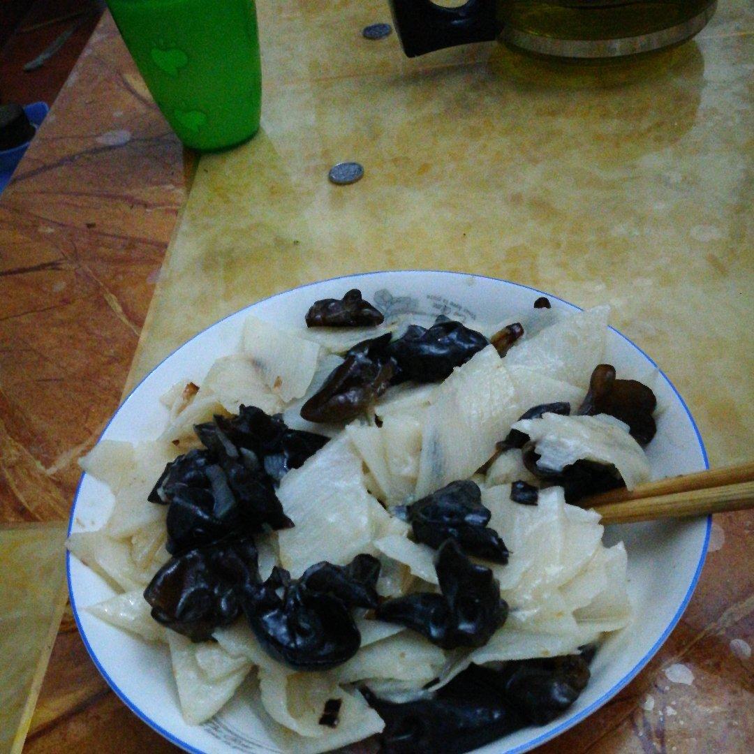 清炒山药木耳