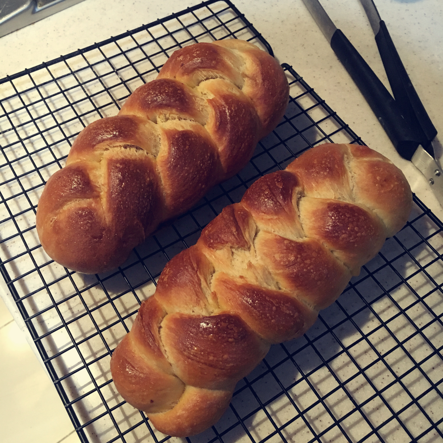 丫片饼饼做的传统哈拉面包