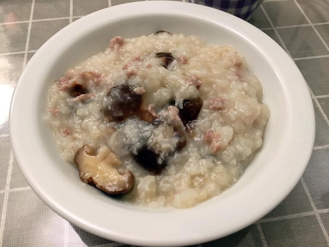 香菇瘦肉粥