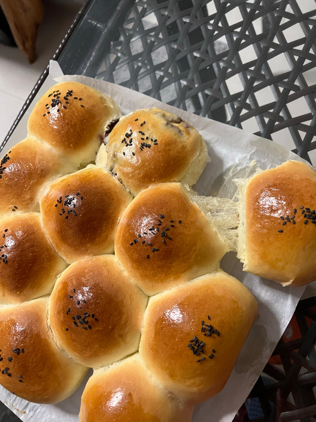 豆沙小面包