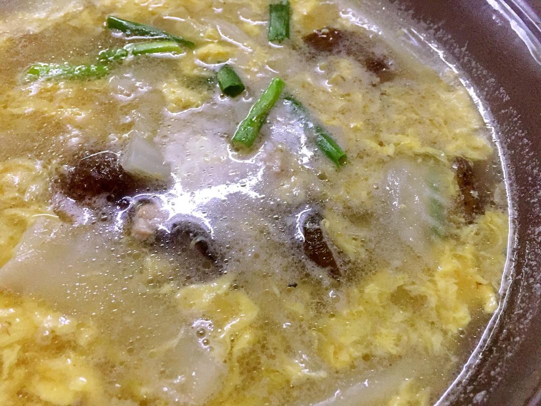 海参黄瓜蛋花汤