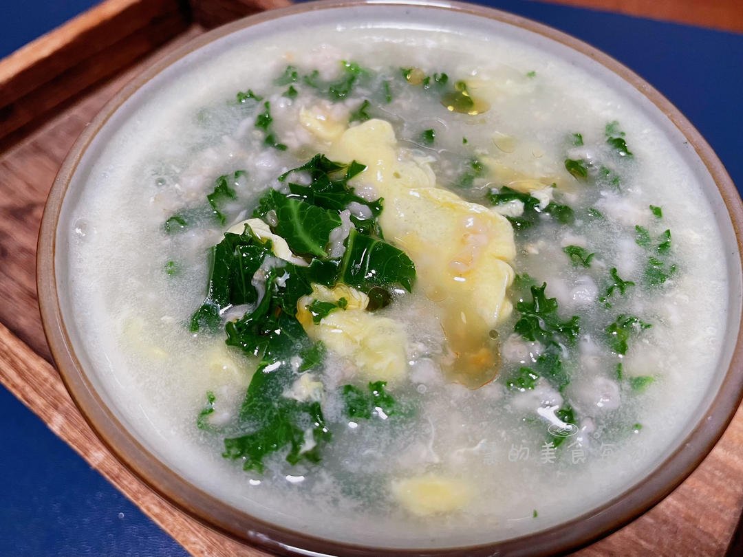 【羽衣甘蓝燕麦粥】
