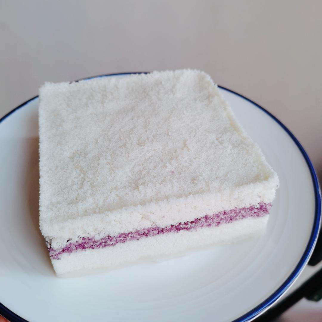 南方传统名点：松糕（亦可做定胜糕、“四神粉”松糕即简版八珍糕）——中式茶点和甜品（十六）