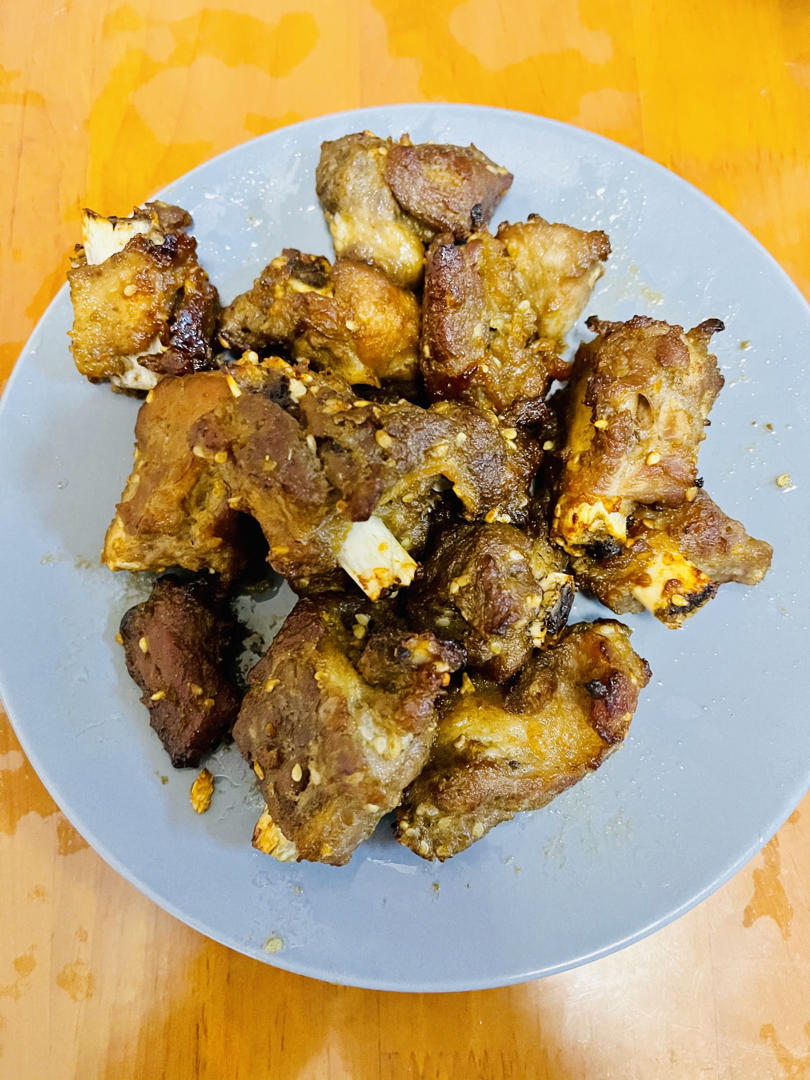 蒜香烤排骨（烤箱版）