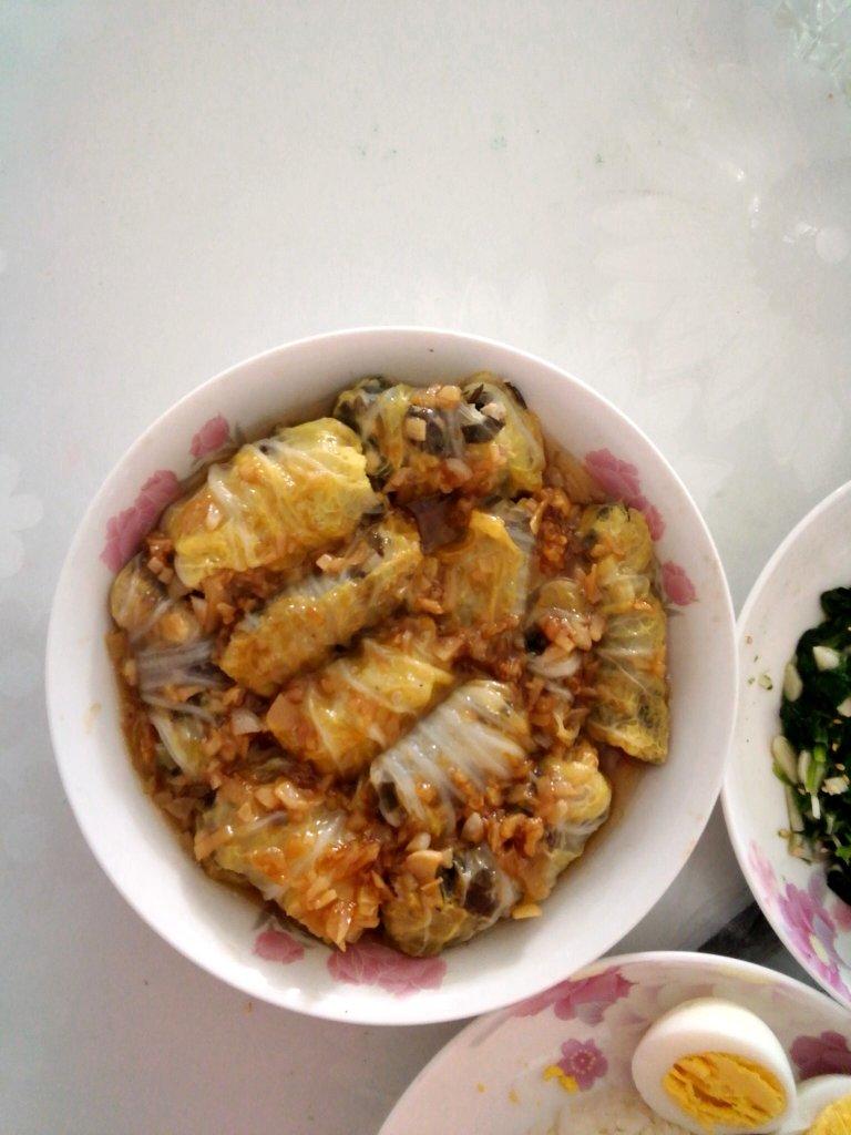 肉酿白菜卷