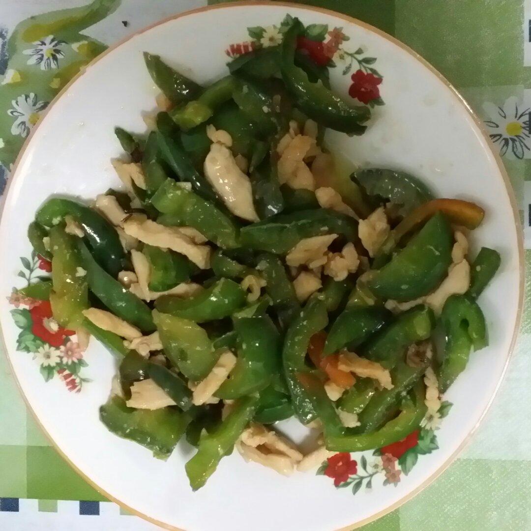 青椒炒肉丝