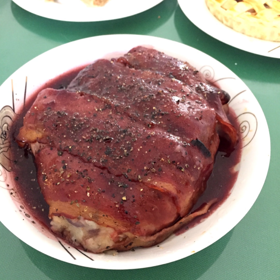 《食戟之灵》土豆培根烤肉