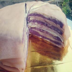 紫薯千层蛋糕的做法 步骤3