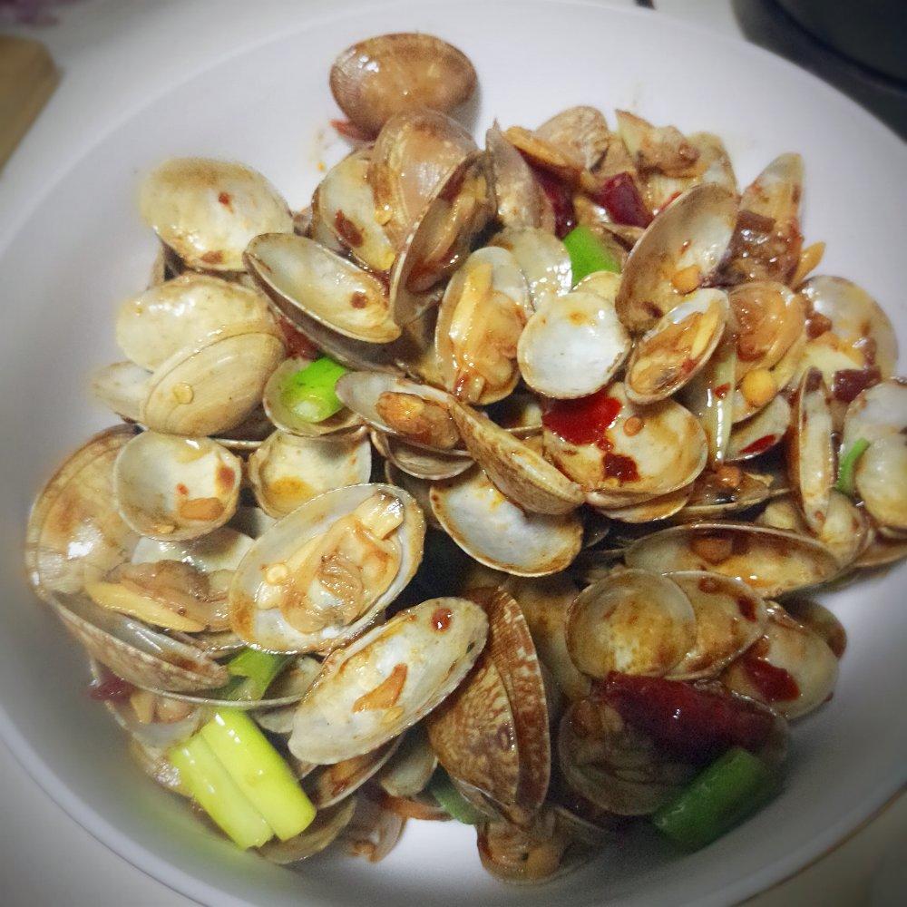 姥爷菜谱：好吃哭了的辣炒蛤蜊
