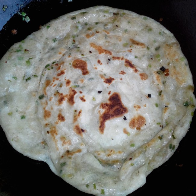 自制葱油饼