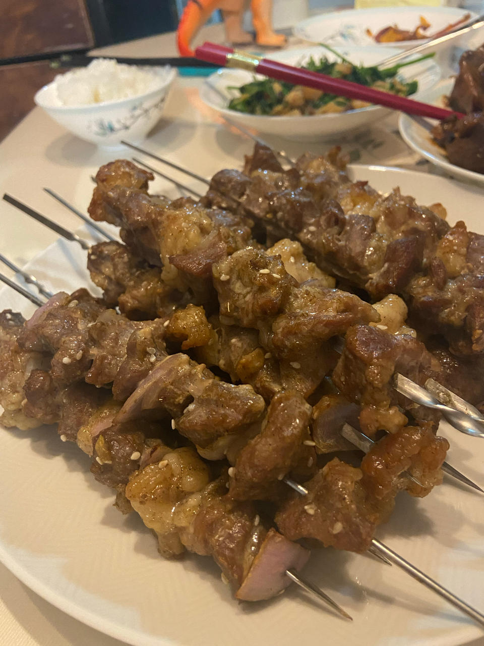 烤羊肉串