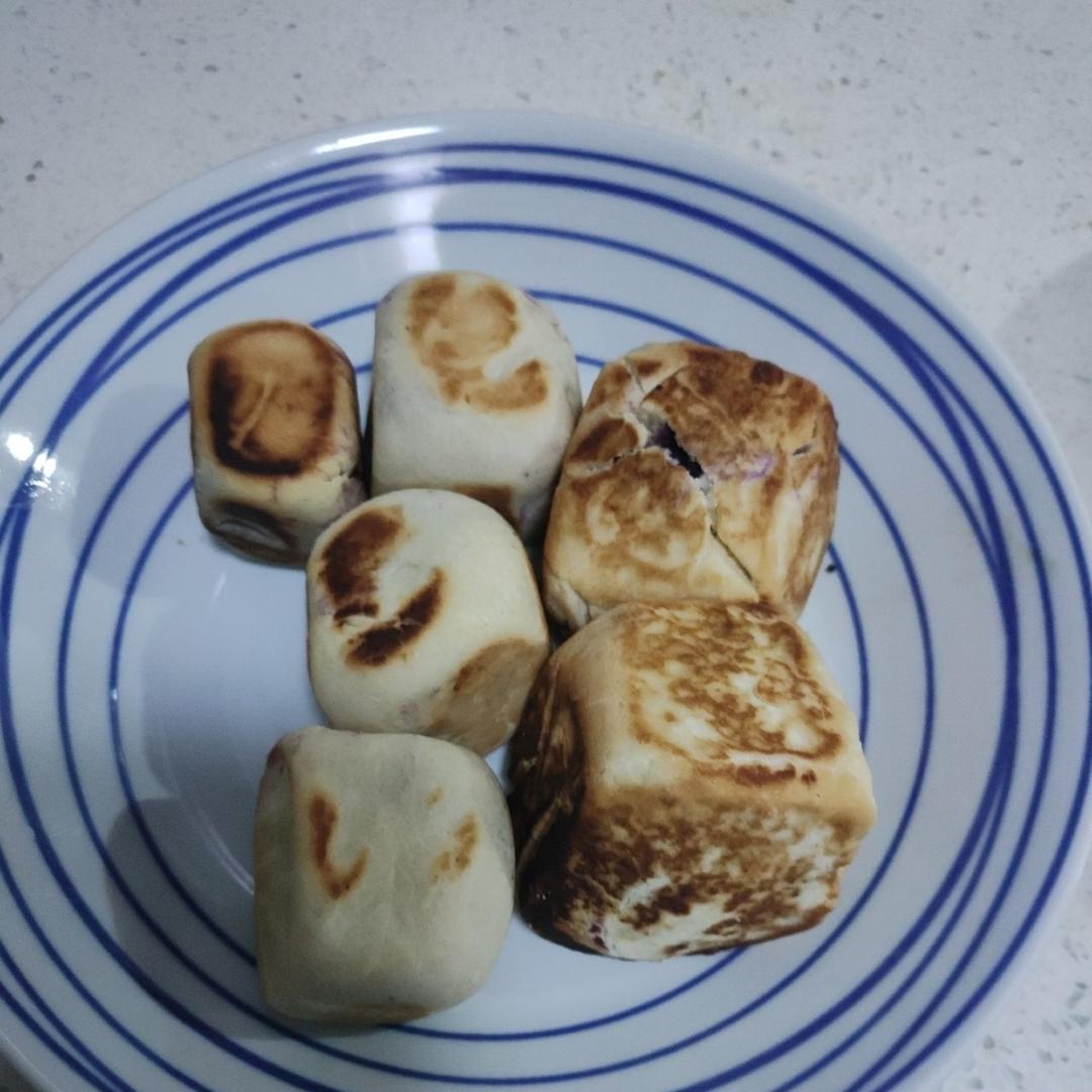爆浆芝士紫薯仙豆糕