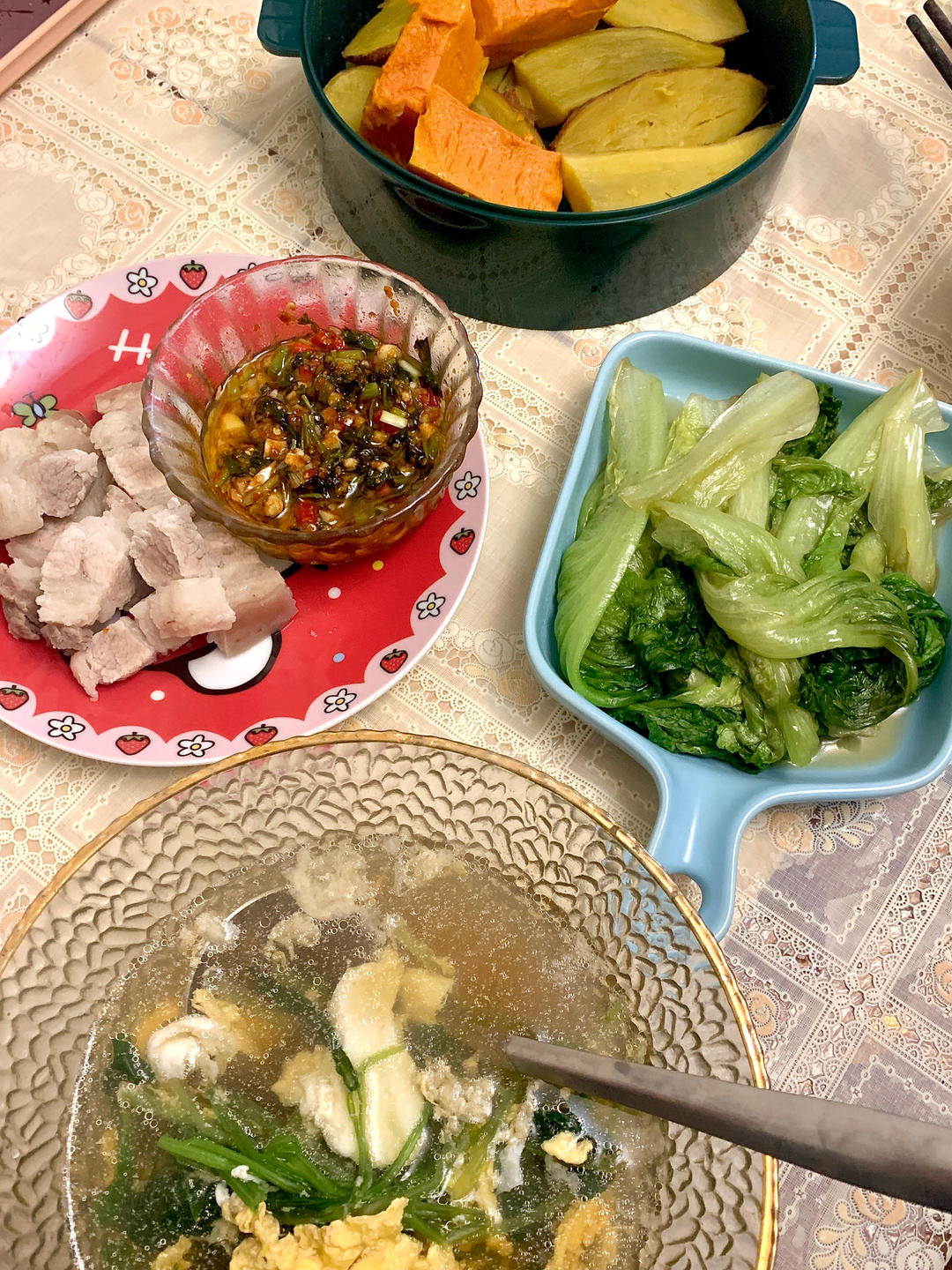 🥩学会这个秘制酱，一盘白切五花肉秒光！
