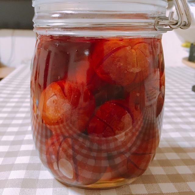 夏日糖醋李子