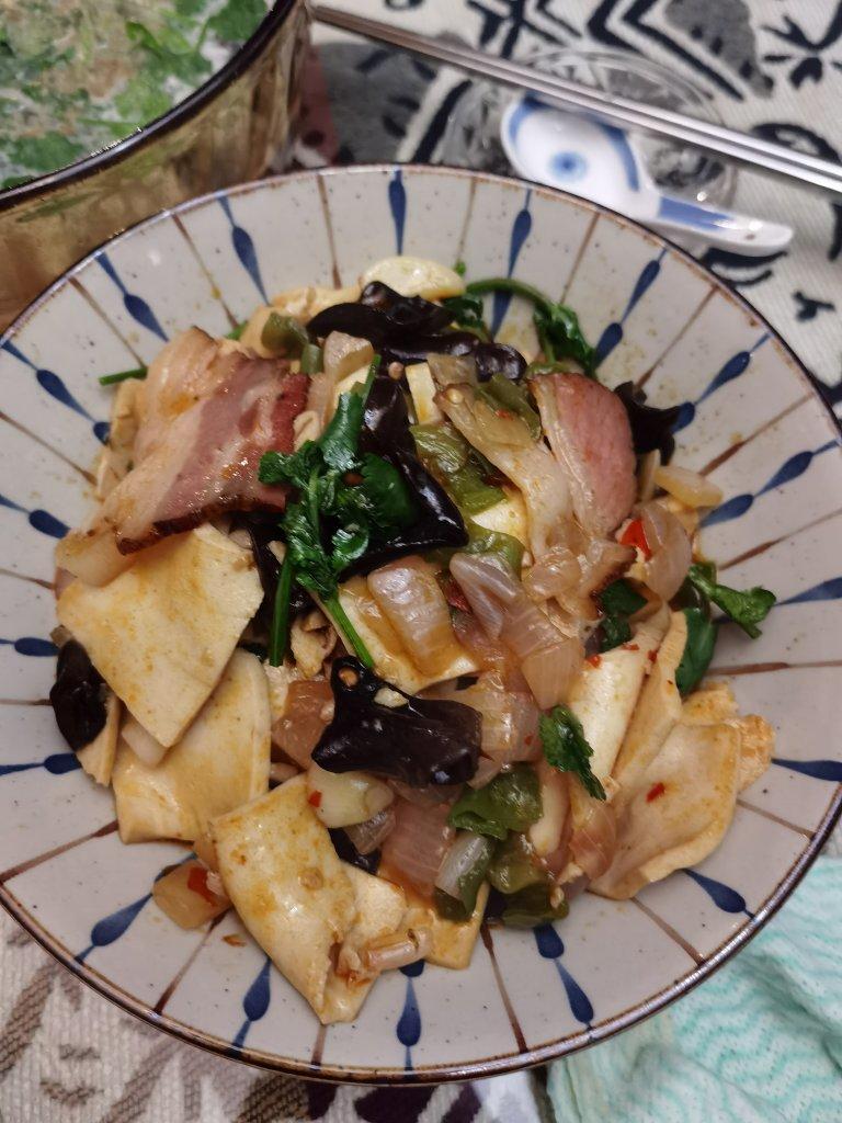 小炒千叶豆腐