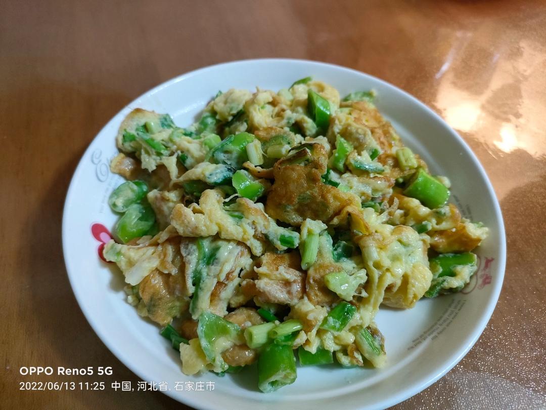尖椒炒鸡蛋
