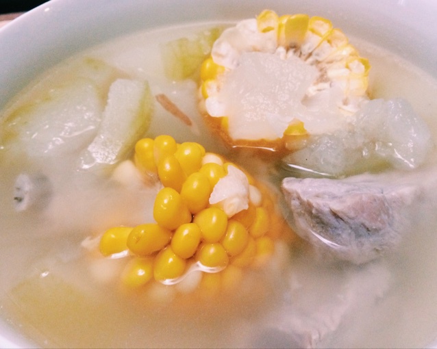 冬瓜玉米排骨汤