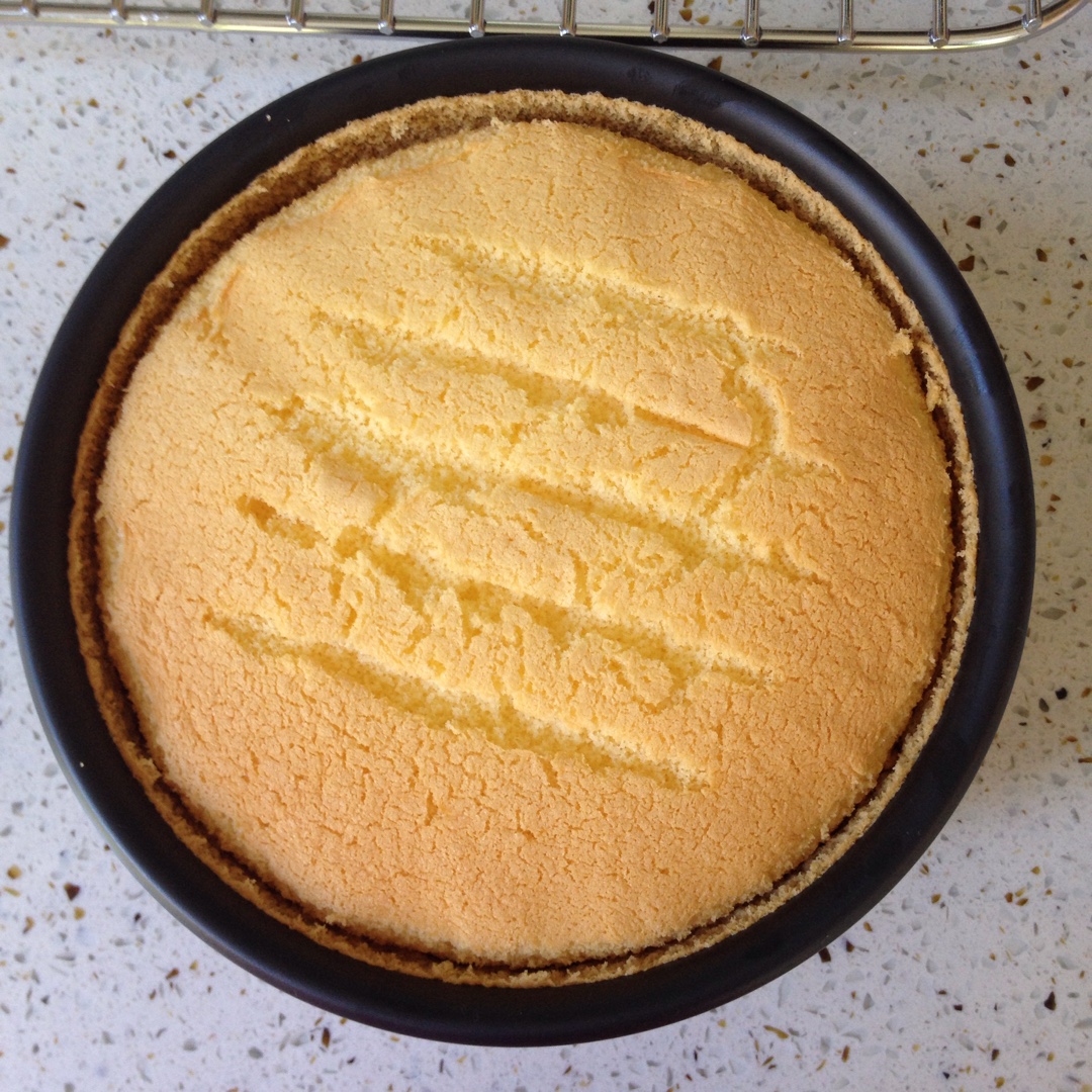 《Tinrry+》戚风蛋糕（6寸配方）（基础、超详细教程）