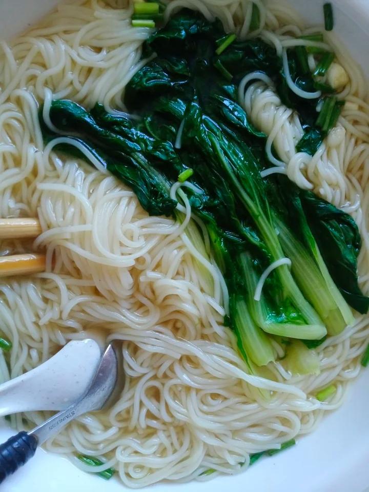 家里没有食材了怎么办？那就来碗阳春面，5分钟搞定！懒人必备！
