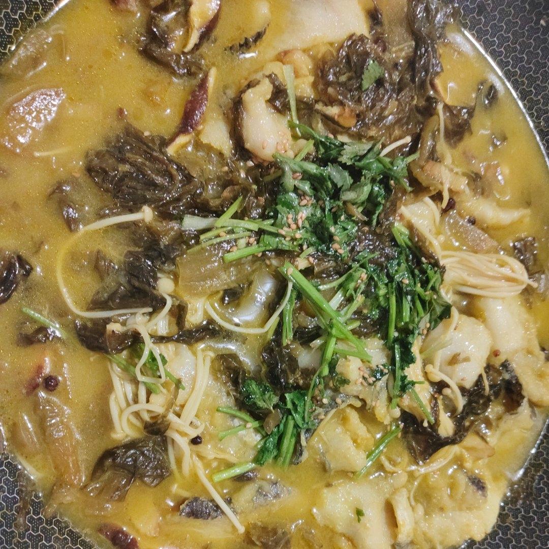 家常酸菜鱼（黑鱼）