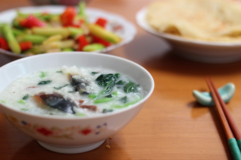 皮蛋瘦肉粥