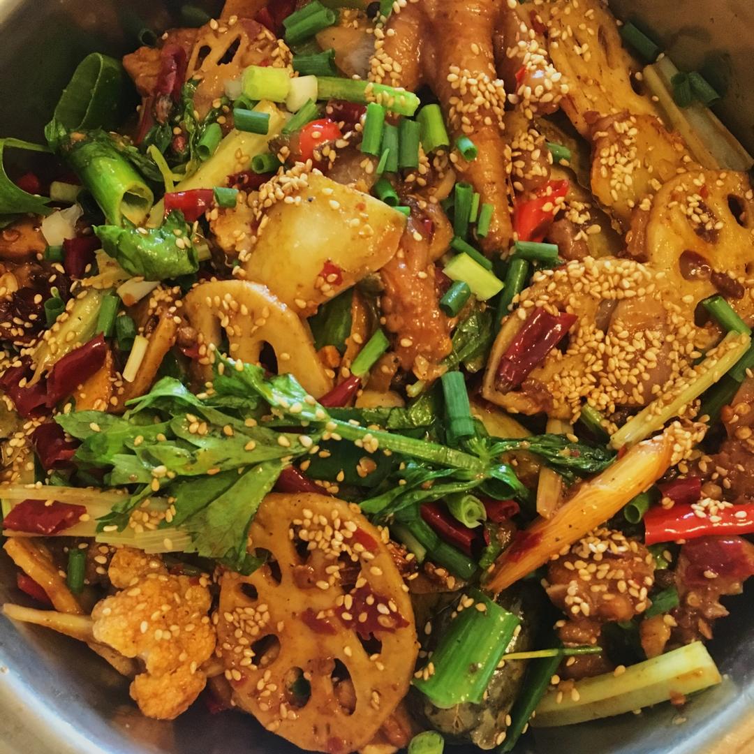 伴ty3z做的香辣干锅鸡